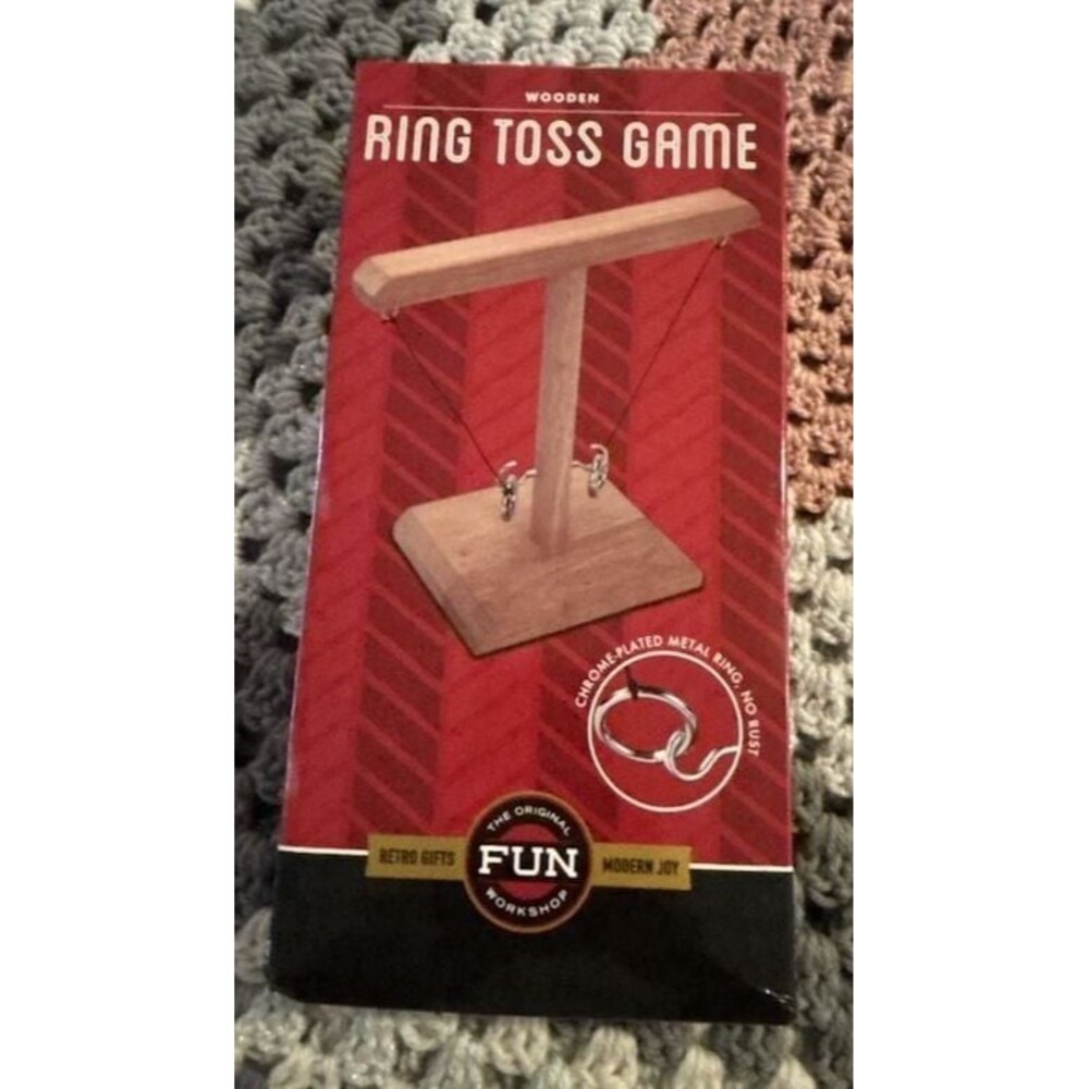 Wooden Ring Toss Game Fun Workshop